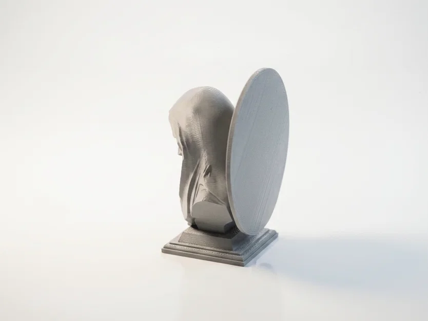 Tượng bán thân Chúa Jesus - Mô hình điêu khắc 3D tôn giáo - Image 4
