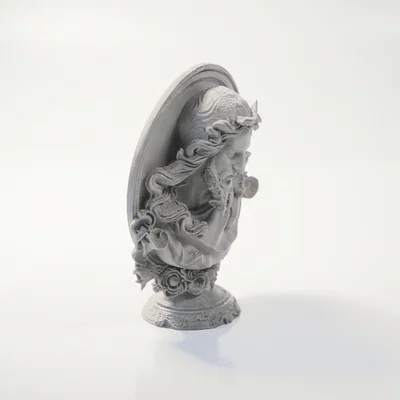 Huy chương tôn giáo Jesus Coin - Mô hình in 3D nghệ thuật