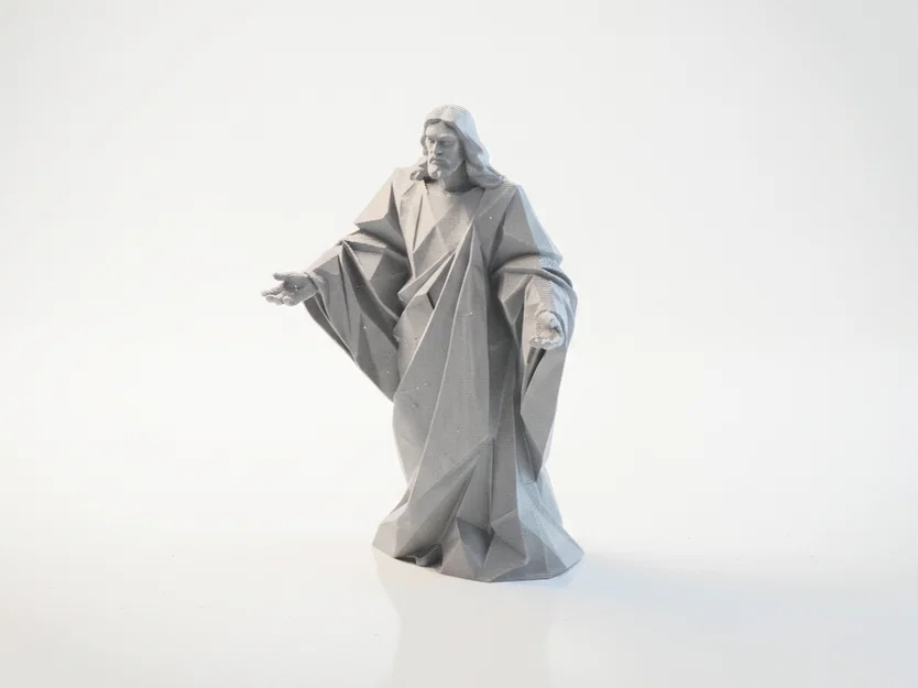 Tượng Chúa Jesus - Mô hình 3D tôn giáo đầy cảm hứng - Image 1