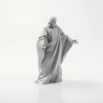 Tượng Chúa Jesus - Mô hình 3D tôn giáo đầy cảm hứng