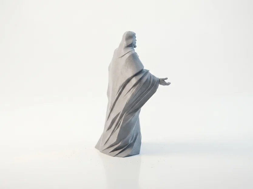 Tượng Chúa Jesus - Mô hình 3D tôn giáo đầy cảm hứng - Image 3