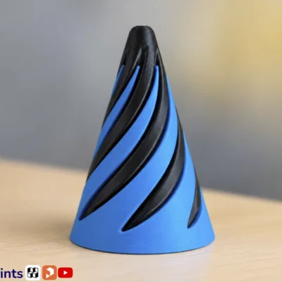 Spiral Fidget: Đồ chơi giảm stress hình nón độc đáo in 3D