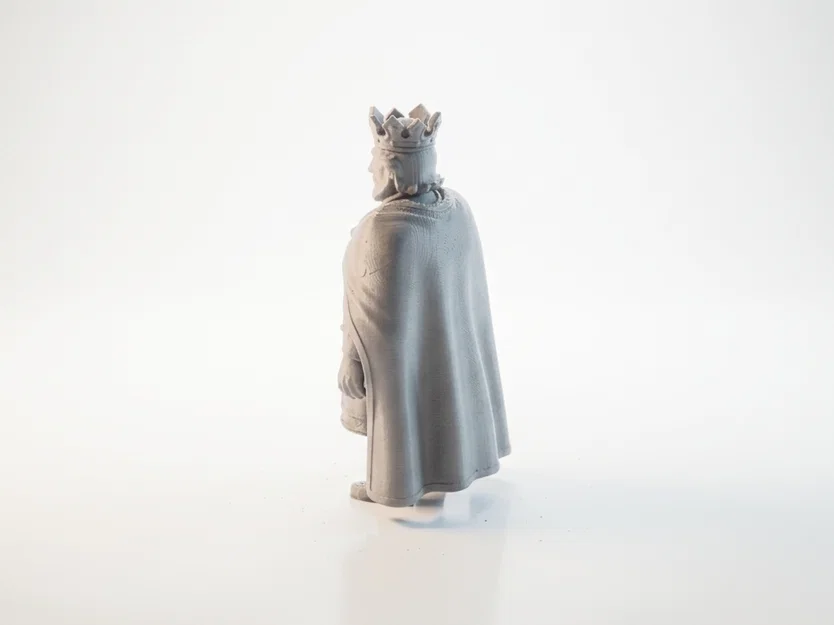 Mô hình tượng Vua thời trung cổ 3D ấn tượng - Image 4