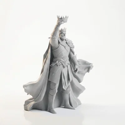 Mô hình 3D Nhà Vua Vương Giả - King 1 Royal Fantasy Figurine