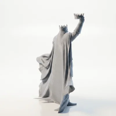 Mô hình 3D Nhà Vua Vương Giả - King 1 Royal Fantasy Figurine
