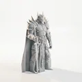 Mô hình Hiệp sĩ mặc giáp phong cách giả tưởng (3D Printable) - Thumbnail 2