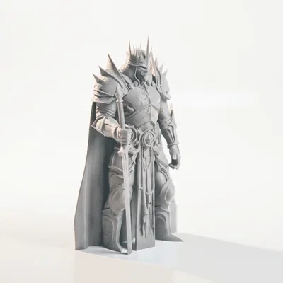 Mô hình Hiệp sĩ mặc giáp phong cách giả tưởng (3D Printable)