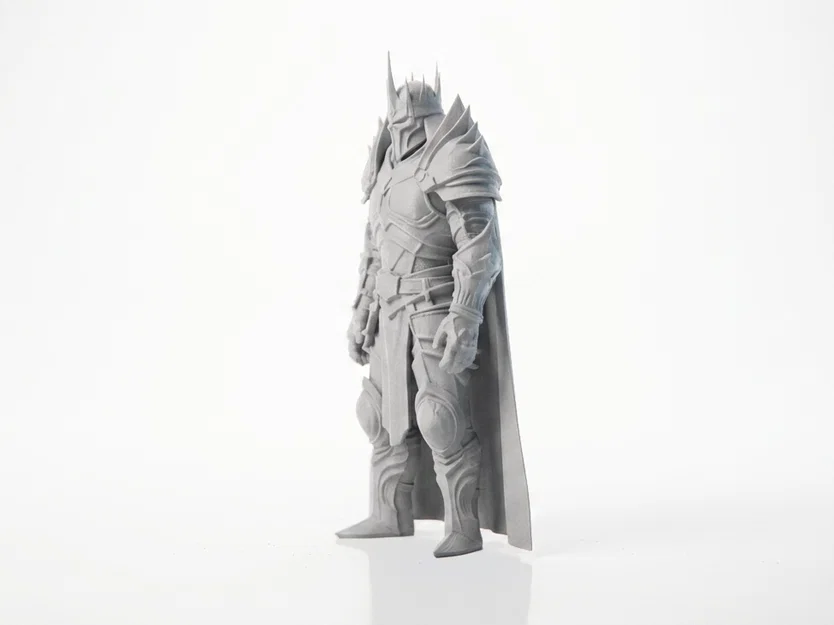 Mô hình Hiệp sĩ mặc giáp phong cách giả tưởng (3D Printable) - Image 4