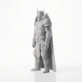 Mô hình Hiệp sĩ mặc giáp phong cách giả tưởng (3D Printable) - Thumbnail 4