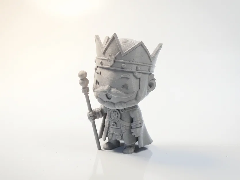 Mô hình 3D King Warrior - Tượng chiến binh thần thoại giả tưởng - Image 1