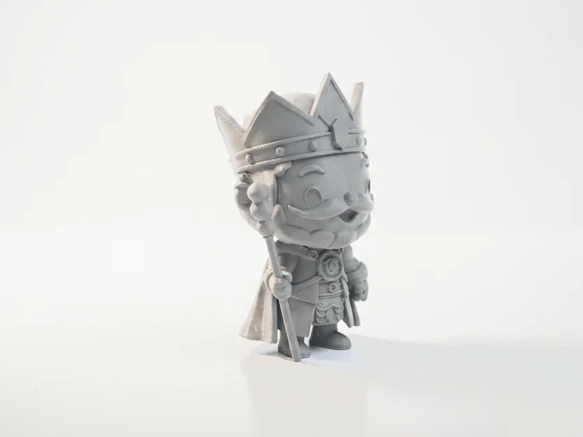 Mô hình 3D King Warrior - Tượng chiến binh thần thoại giả tưởng - Image 2