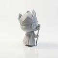 Mô hình 3D King Warrior - Tượng chiến binh thần thoại giả tưởng - Thumbnail 3