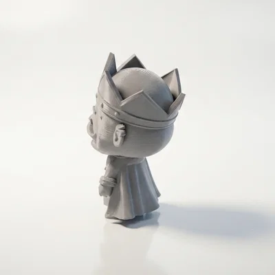 Mô hình 3D King Warrior - Tượng chiến binh thần thoại giả tưởng