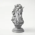 Mô Hình 3D Bust Ngựa Hiệp Sĩ Phong Cách Fantasy In 3D - Thumbnail 3