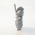 Mô hình hiệp sĩ trung cổ fantasy in 3D - Thumbnail 1
