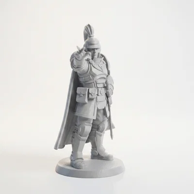 Mô hình Hiệp sĩ chỉ tay phong cách Medieval Fantasy in 3D