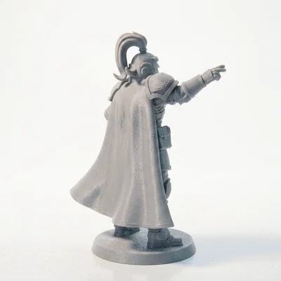 Mô hình Hiệp sĩ chỉ tay phong cách Medieval Fantasy in 3D