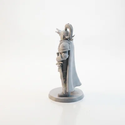 Mô hình Hiệp sĩ chỉ tay phong cách Medieval Fantasy in 3D