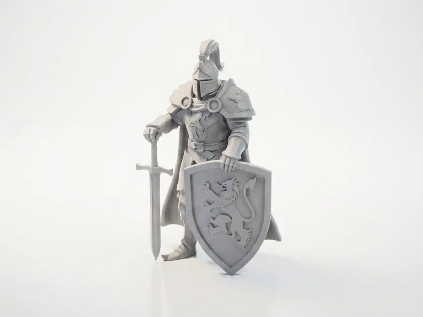 Mô hình Hiệp sĩ thần thoại 3D - File STL in 3D - Image 1