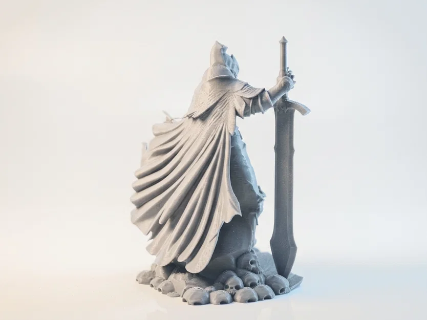 Mô hình hiệp sĩ cầm đại kiếm 3D ấn tượng - Image 3