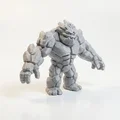 Mô Hình Quái Vật Dung Nham Thần Thoại (Lava Monster) In 3D - Thumbnail 2