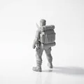 Mô hình chiến binh Machete Man Fantasy 3D Printable - Thumbnail 4