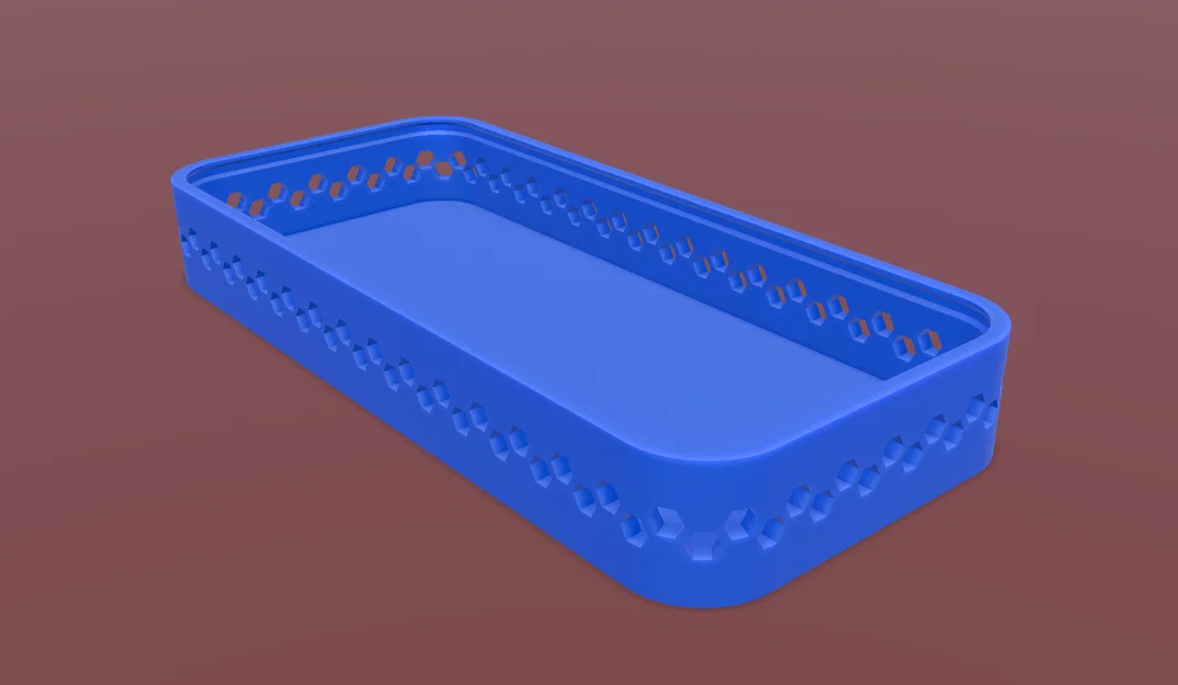 Khay Đựng Đồ Đa Năng Có Nắp (220x100x30mm) - Mẫu In 3D Đẹp - Image 1