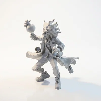 Mô hình 3D Nhà Khoa Học Điên (Mad Scientist Figurine Fantasy)