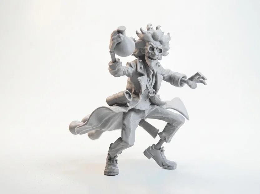 Mô hình 3D Nhà Khoa Học Điên (Mad Scientist Figurine Fantasy) - Image 2