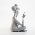 Mô hình tượng người ngồi thiền phong cách Fantasy (In 3D) - Thumbnail 3
