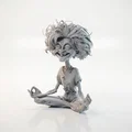 Mô hình 3D Người Đàn Ông Thiền Định Phong Cách Fantasy - Thumbnail 1