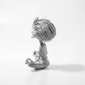Mô hình 3D Người Đàn Ông Thiền Định Phong Cách Fantasy - Thumbnail 4