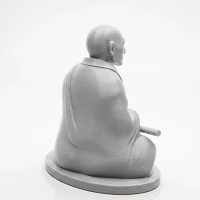 Mô hình tượng Sư Thầy Thiền định in 3D phong cách nghệ thuật