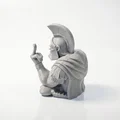 Tượng Đấu Sĩ Ngón Tay Thối - Mô Hình 3D Fantasy Độc Đáo - Thumbnail 4