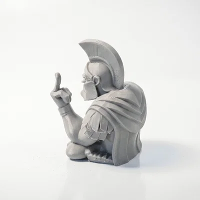 Tượng Đấu Sĩ Ngón Tay Thối - Mô Hình 3D Fantasy Độc Đáo