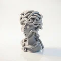 Tượng Bán Thân Medusa Thần Thoại Hy Lạp - Mẫu In 3D - Thumbnail 1