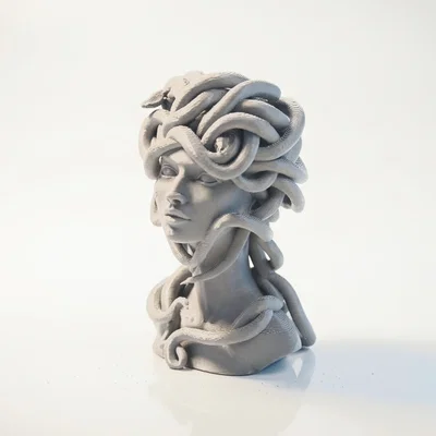 Tượng Bán Thân Medusa Thần Thoại Hy Lạp - Mẫu In 3D