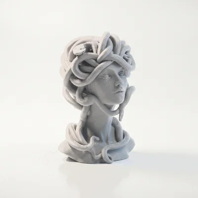 Tượng Bán Thân Medusa Thần Thoại Hy Lạp - Mẫu In 3D