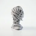 Tượng Bán Thân Medusa Thần Thoại Hy Lạp - Mẫu In 3D - Thumbnail 3