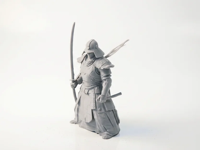 Mô Hình 3D Võ Sĩ Samurai Mini - Tượng Chiến Binh Fantasy Để Bàn - Image 1
