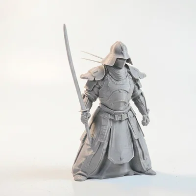 Mô Hình 3D Võ Sĩ Samurai Mini - Tượng Chiến Binh Fantasy Để Bàn
