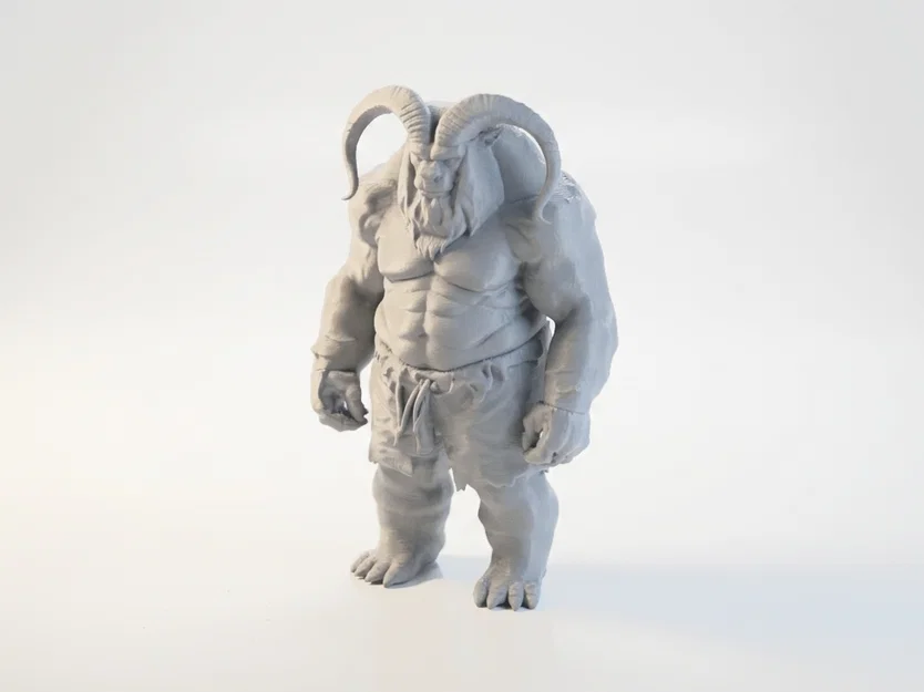 Mô hình Minotaur - Chiến binh thần thoại Hy Lạp in 3D - Image 1