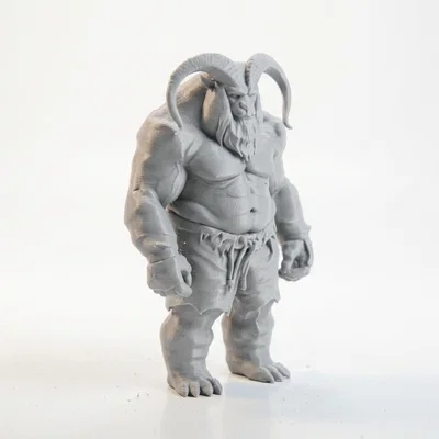 Mô hình Minotaur - Chiến binh thần thoại Hy Lạp in 3D