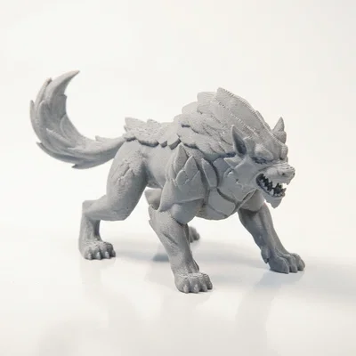 Mô hình 3D Monster Hound - Sinh vật giả tưởng huyền thoại