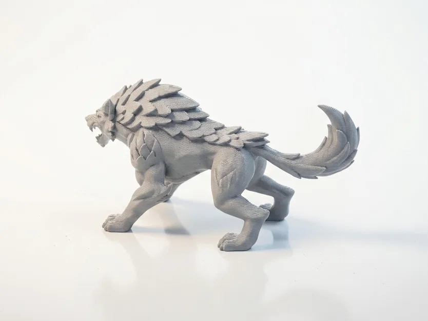 Mô hình 3D Monster Hound - Sinh vật giả tưởng huyền thoại - Image 4