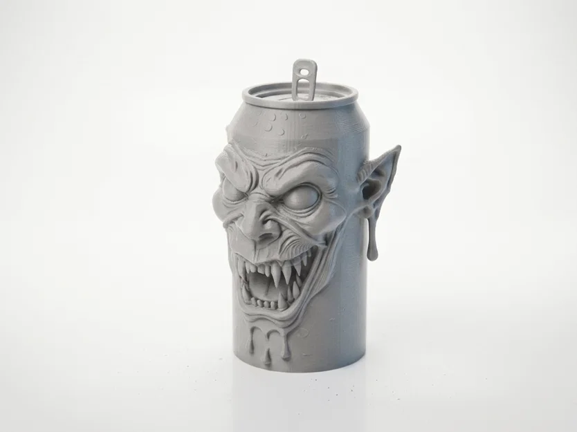 Mô hình in 3D lon nước Monster Energy phong cách kinh dị - Image 1