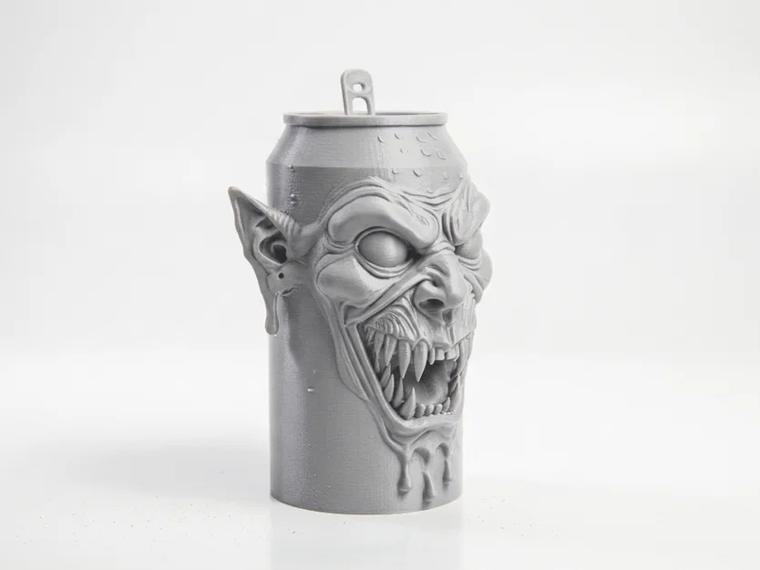 Mô hình in 3D lon nước Monster Energy phong cách kinh dị - Image 2