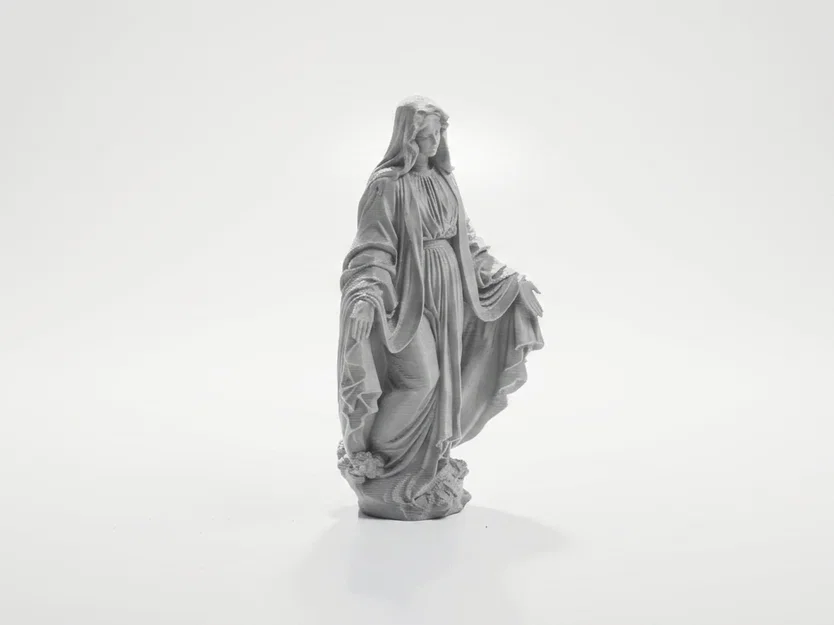 Mô hình 3D Tượng Đức Mẹ (Mother Mary) - File in 3D cao cấp - Image 2