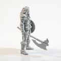Mô hình Chiến binh Thợ săn Quái vật Fantasy 3D - Thumbnail 3