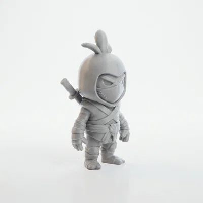 Mô hình Ninja 3D giả tưởng cực chi tiết